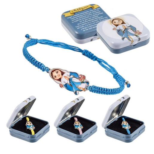 Pulsera con la imagen de la Virgen Milagrosa