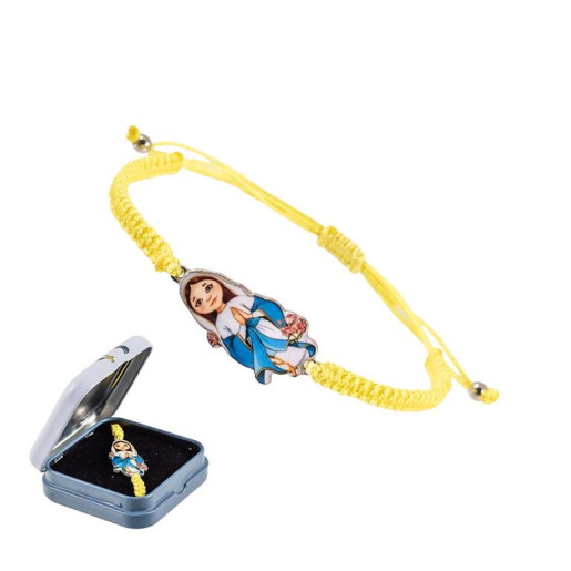 Pulsera con la imagen de la Virgen Milagrosa