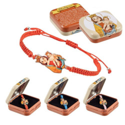 Pulsera con la imagen de la Virgen de la Almudena