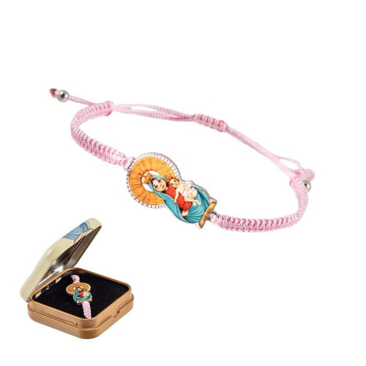 Pulsera con la imagen de la Virgen del Pilar
