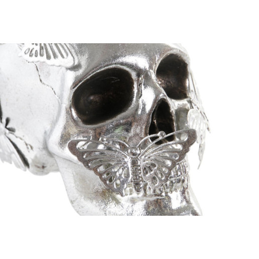 Calavera plateado