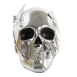 Calavera plateado