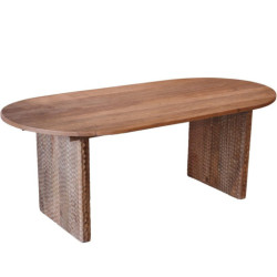 Mesa comedor natural