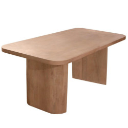 Mesa comedor rectangular natural