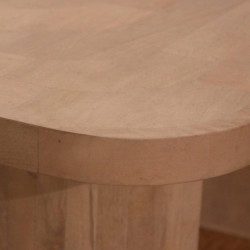 Mesa comedor rectangular natural