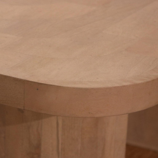 Mesa comedor rectangular natural