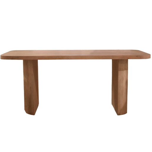 Mesa comedor rectangular natural
