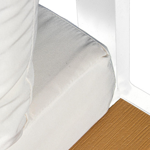 Set sofa y mesa blanco y natural
