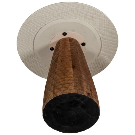 Set 2 mesas auxiliares marron y beige