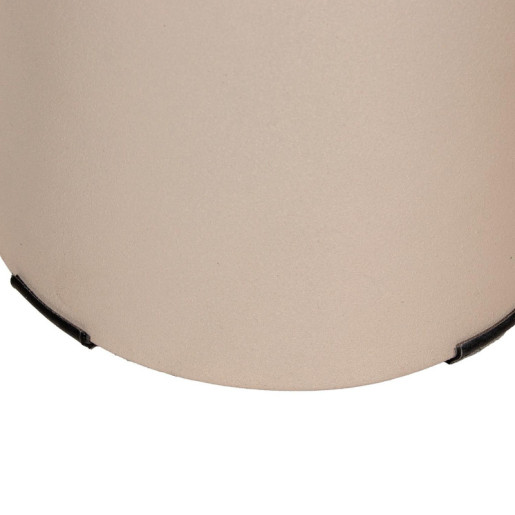 Mesa auxiliar natural y beige