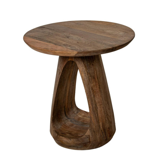 Mesa auxiliar natural