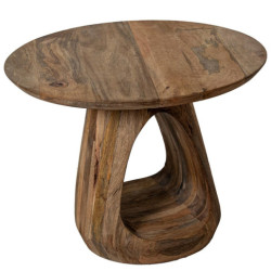Mesa auxiliar natural