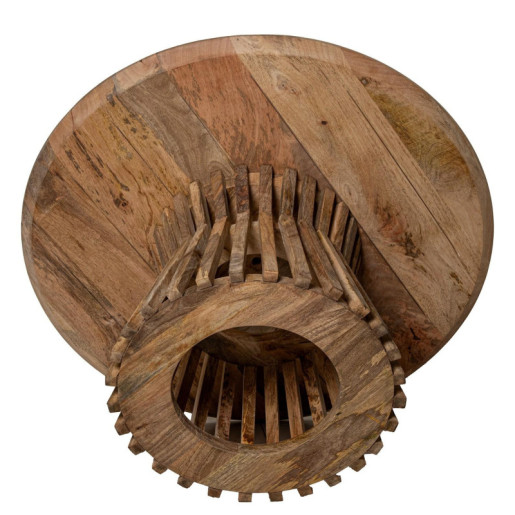 Mesa auxiliar natural
