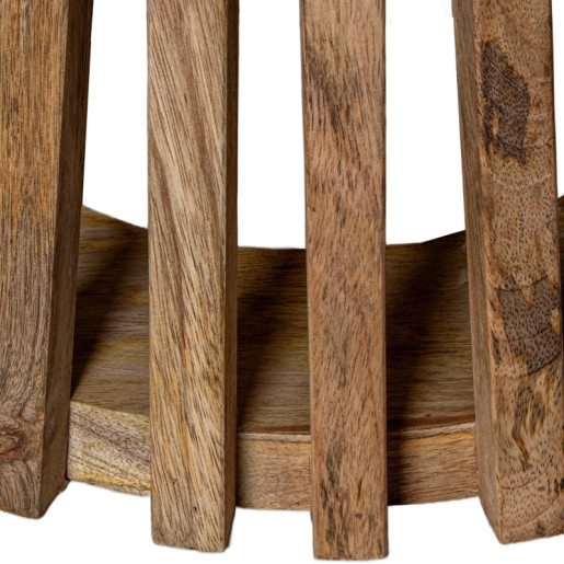 Mesa auxiliar natural