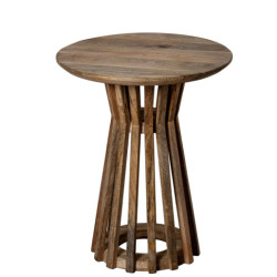 Mesa auxiliar natural