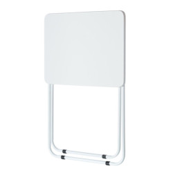 Mesa auxiliar plegable Blanco