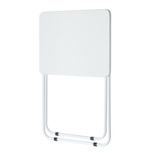 Mesa auxiliar plegable Blanco