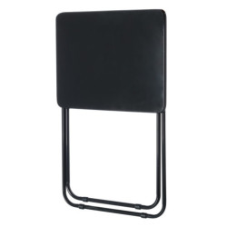 Mesa auxiliar plegable Negro
