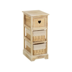 Mueble auxiliar natural