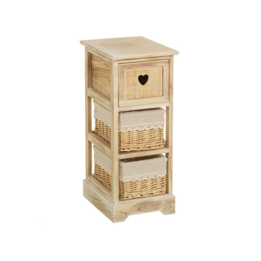 Mueble auxiliar natural