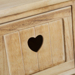 Mueble auxiliar natural