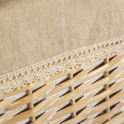 Mueble natural y crema