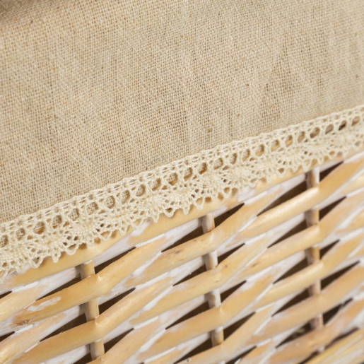 Mueble natural y crema