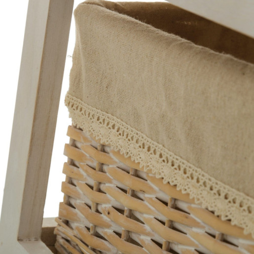 Mueble natural y crema