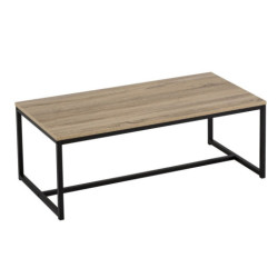Mesa natural y negro