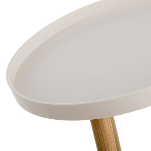 Mesa Blanco y natural
