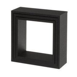 Set 3 estantes Negro