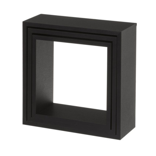 Set 3 estantes Negro
