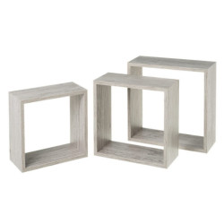 Set 3 estantes Gris