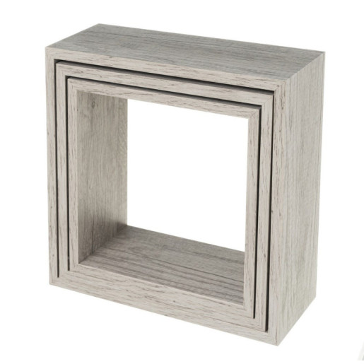 Set 3 estantes Gris
