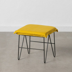 Puf Amarillo y negro