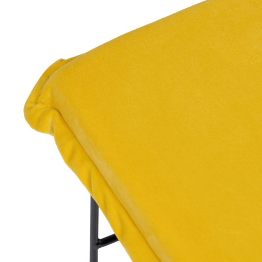 Puf Amarillo y negro