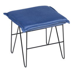 Puf Azul y negro