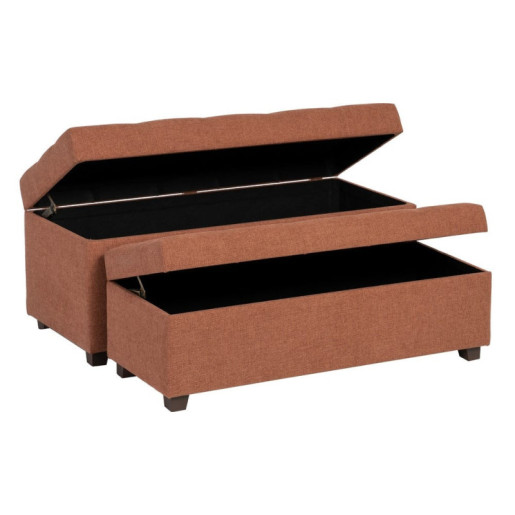 Set 2 banquetas baul Teja
