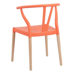 Set 2 sillas Naranja