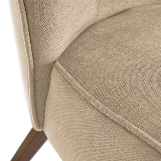 Sillon beige y natural