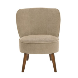 Sillon beige y natural