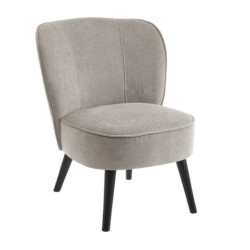 Sillon Gris claro y negro
