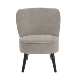 Sillon Gris claro y negro