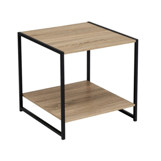 Mesa natural y negro