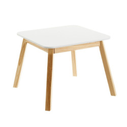 Mesa Blanco y natural
