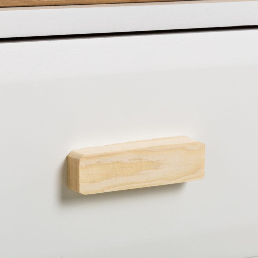 Mueble Blanco y natural
