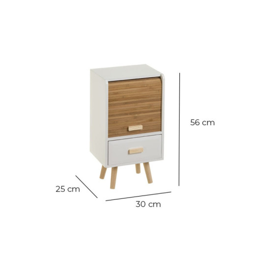 Mueble Blanco y natural