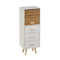Mueble Blanco y natural