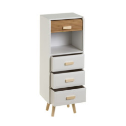 Mueble Blanco y natural