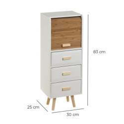 Mueble Blanco y natural